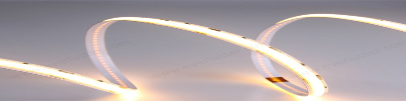 Global zuerst,Flexibler LED-COB-Streifen, veröffentlicht in China von Everluster Lighting