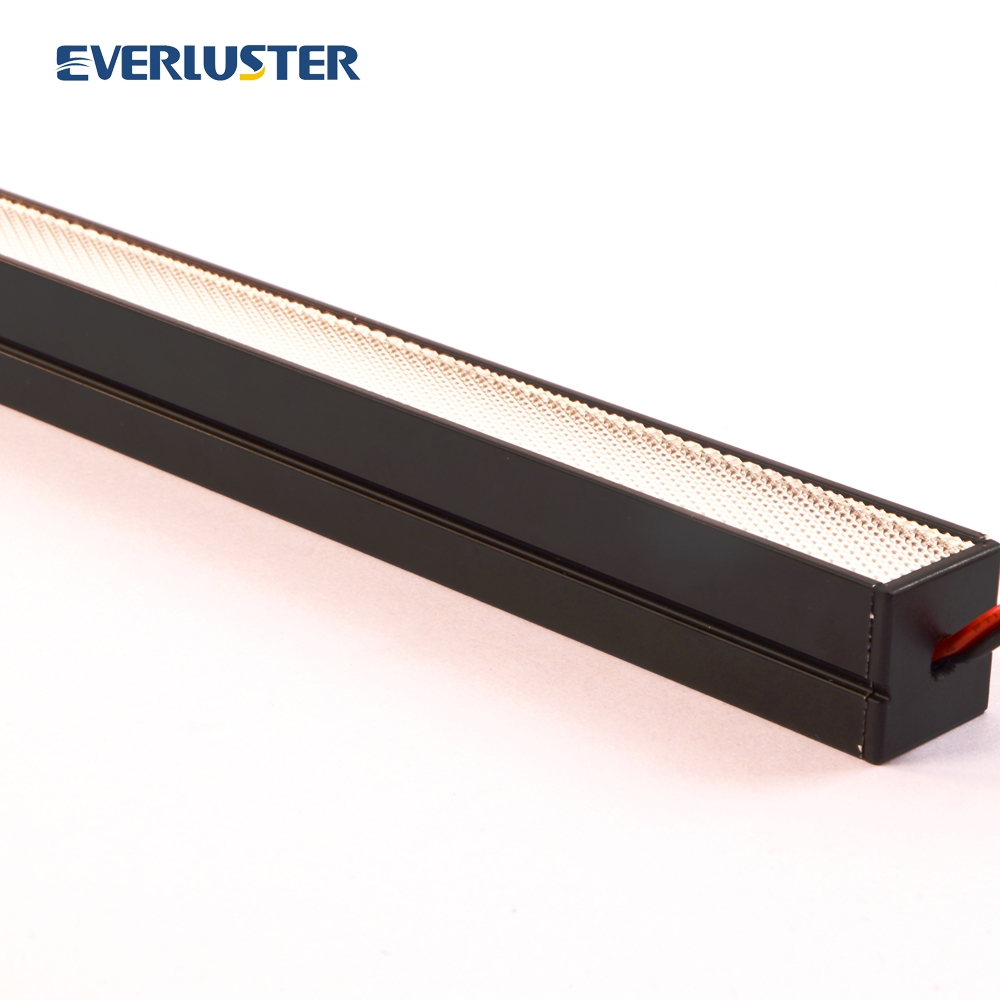 24V luxurious LED linear light with microprismatic cover for Estonia shopping mall project