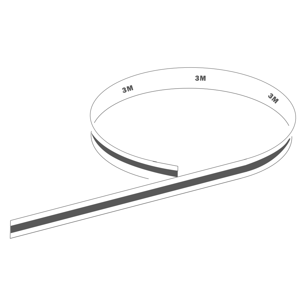 Flexible COB strips