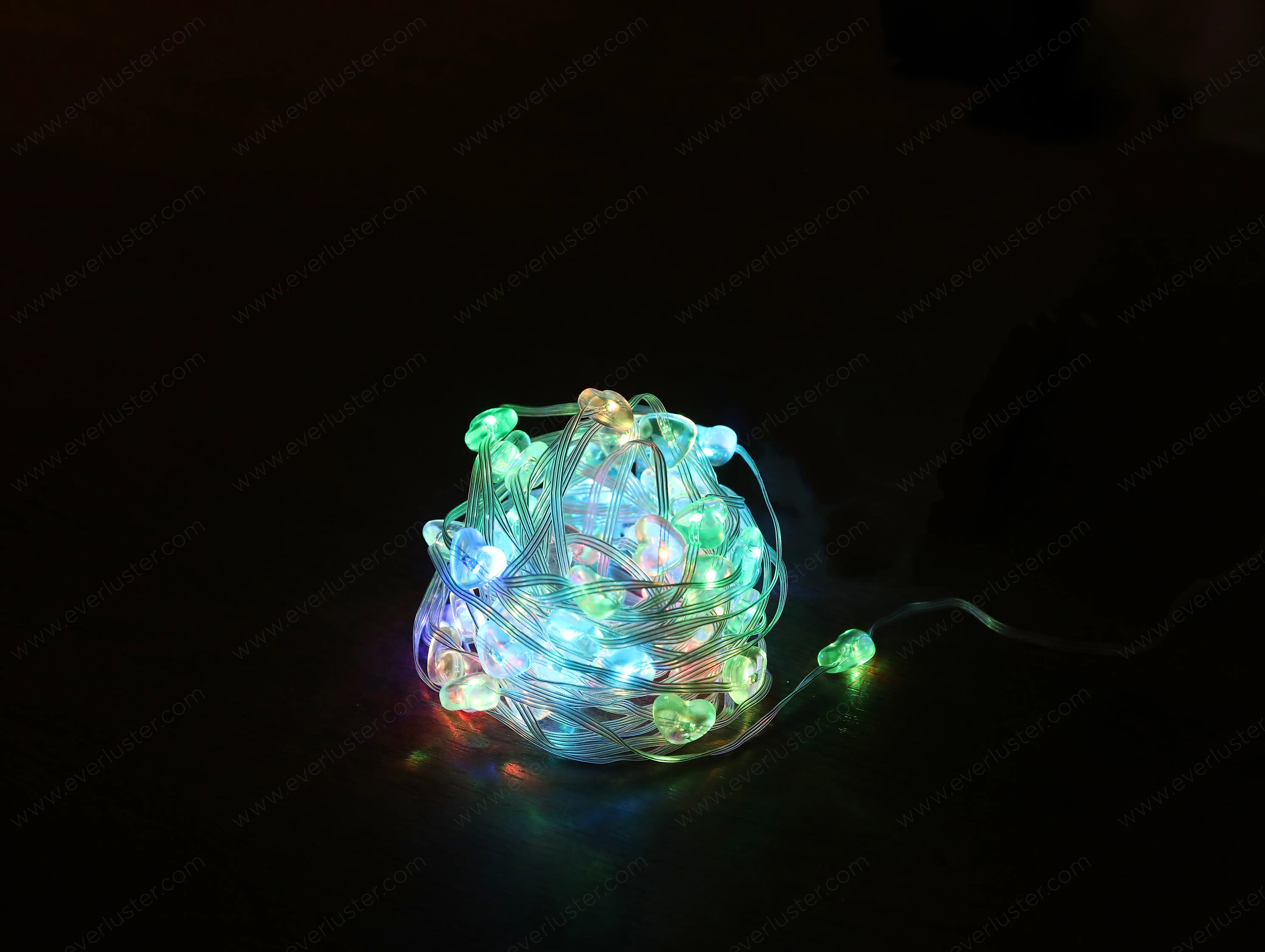 Newest Christmas string light fasion-Heart symbol