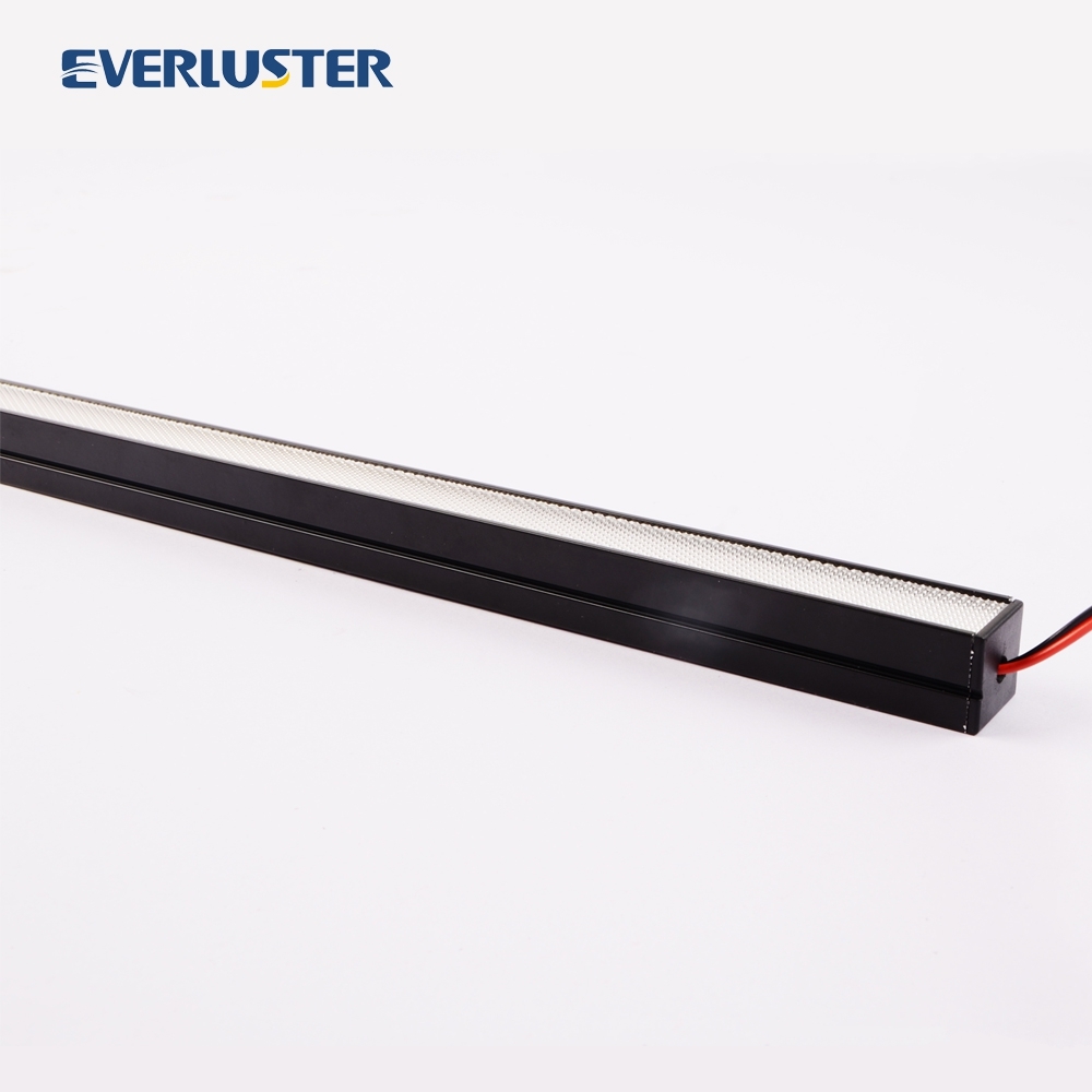 24V luxurious LED linear light with microprismatic cover for Estonia shopping mall project