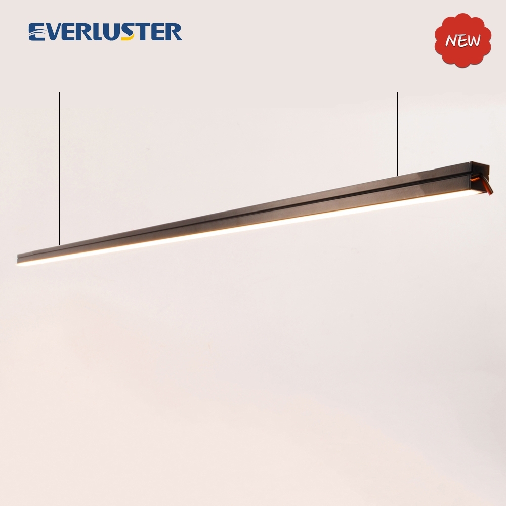 24V luxurious LED linear light with microprismatic cover for Estonia shopping mall project