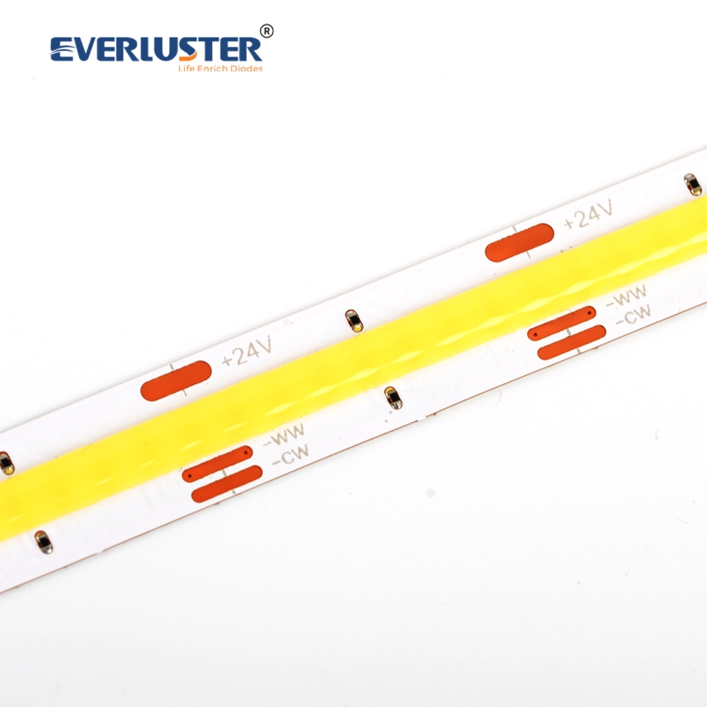 CCT Series -LED COB strip light 640chips/meter