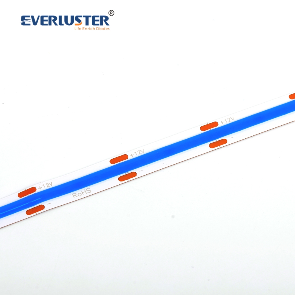 Einfarbige Serie – COB-LED-Streifen in blauer Farbe