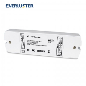 V5 5 Channel RF controller for RGBWW