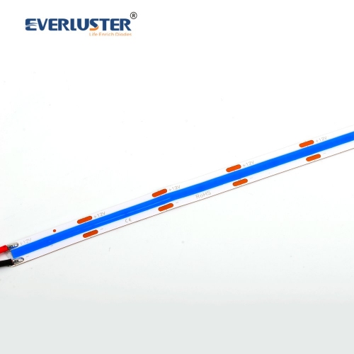 Einfarbige Serie – COB-LED-Streifen in blauer Farbe