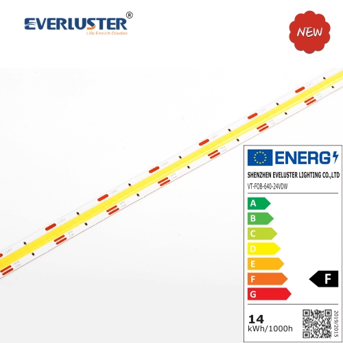 Nice product 600mm cob strip with 1.3mm aluminium bar for  cabinet light